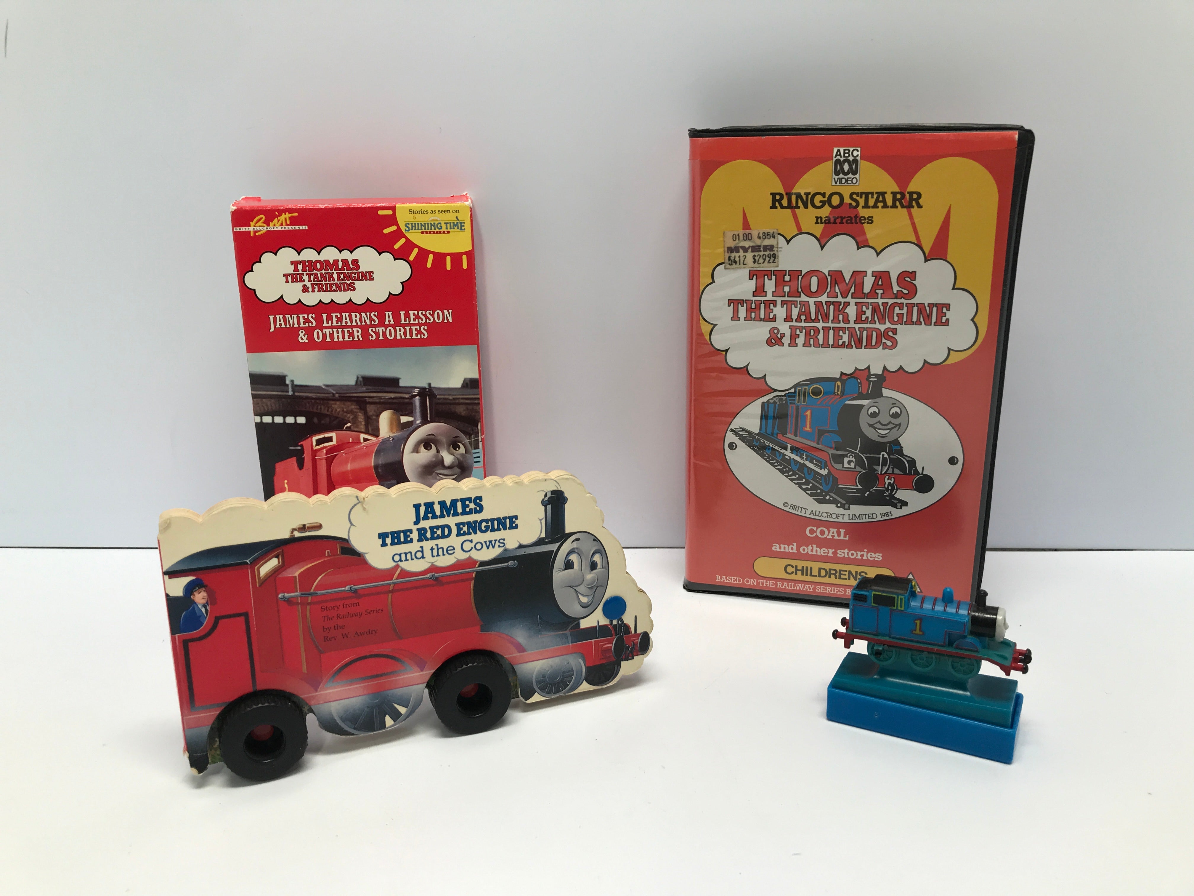 Sale Vintage Thomas The Tank Engine VHS 8 Set