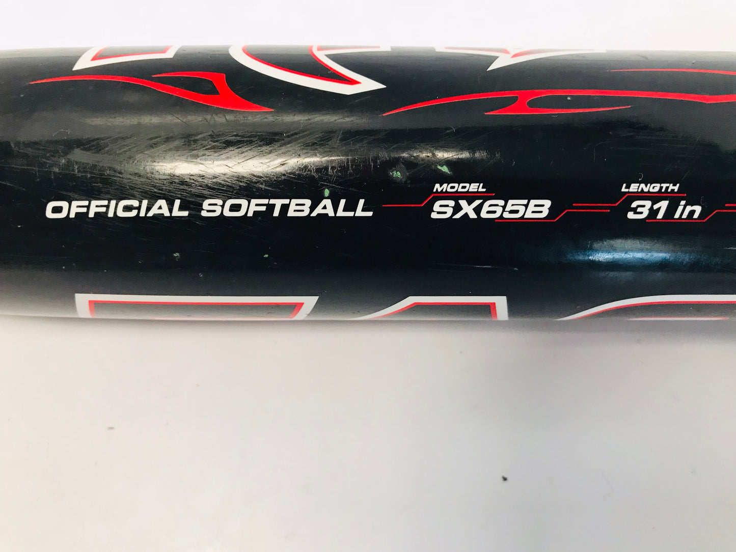 Baseball Bat 31 inch 19.5 oz Easton Rampage Softball Black Red