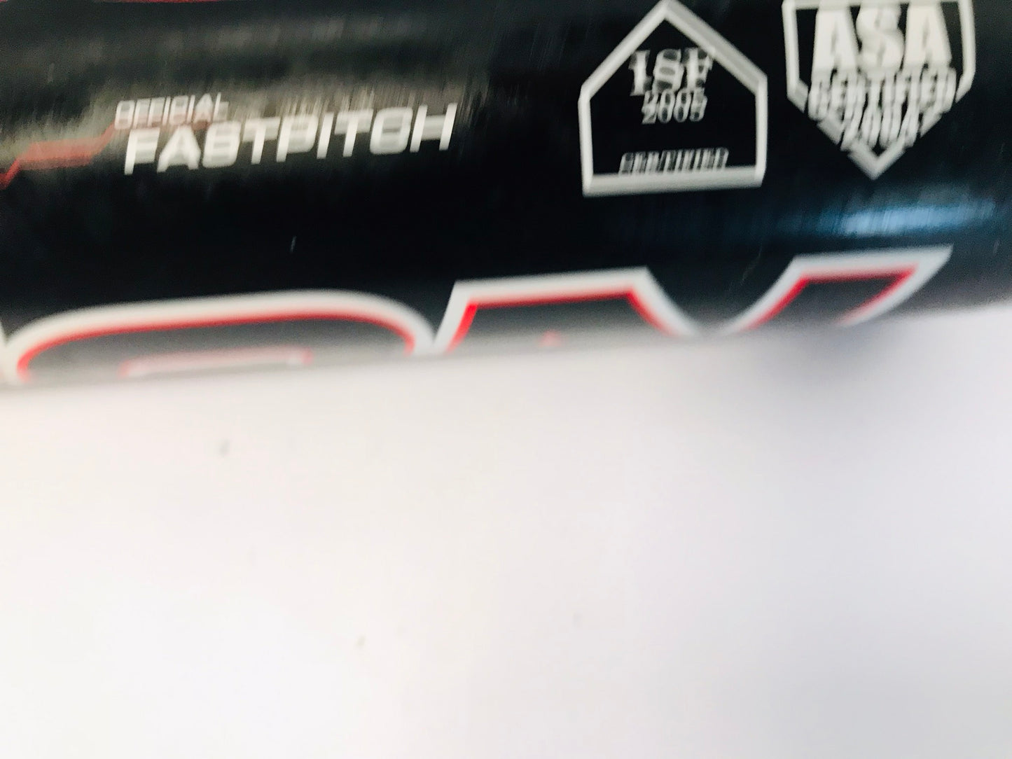 Baseball Bat 31 inch 19.5 oz Easton Rampage Softball Black Red