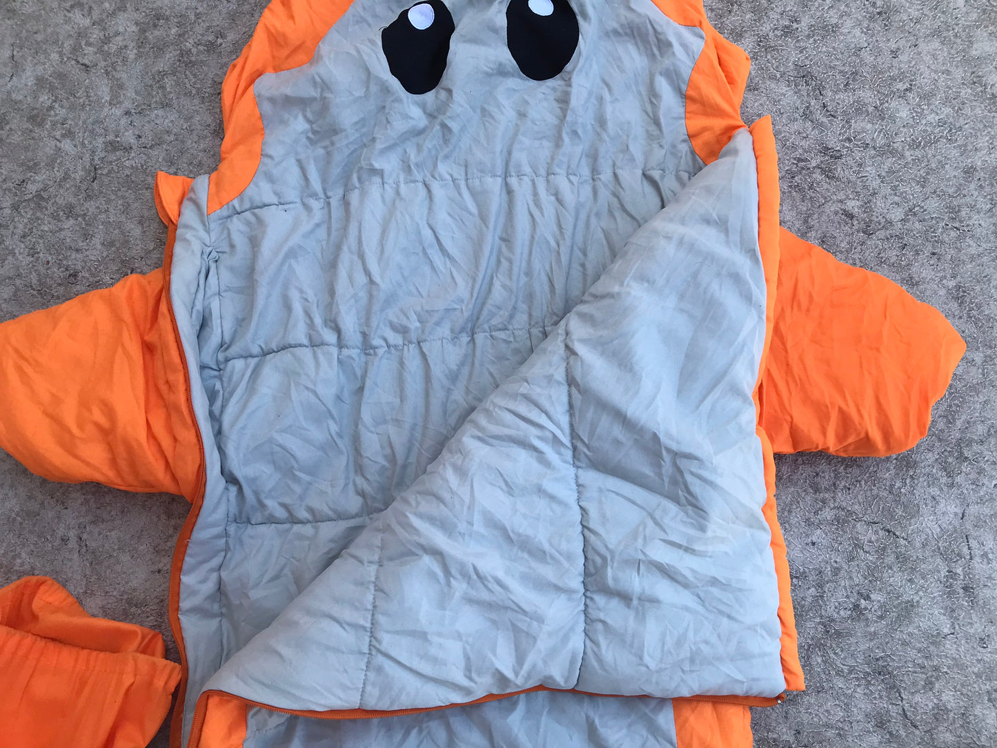 Camping Sleeping Bag Child Size Ozark Trails Floppy The Fox Fits Child Up To 5'2 inch Excellent