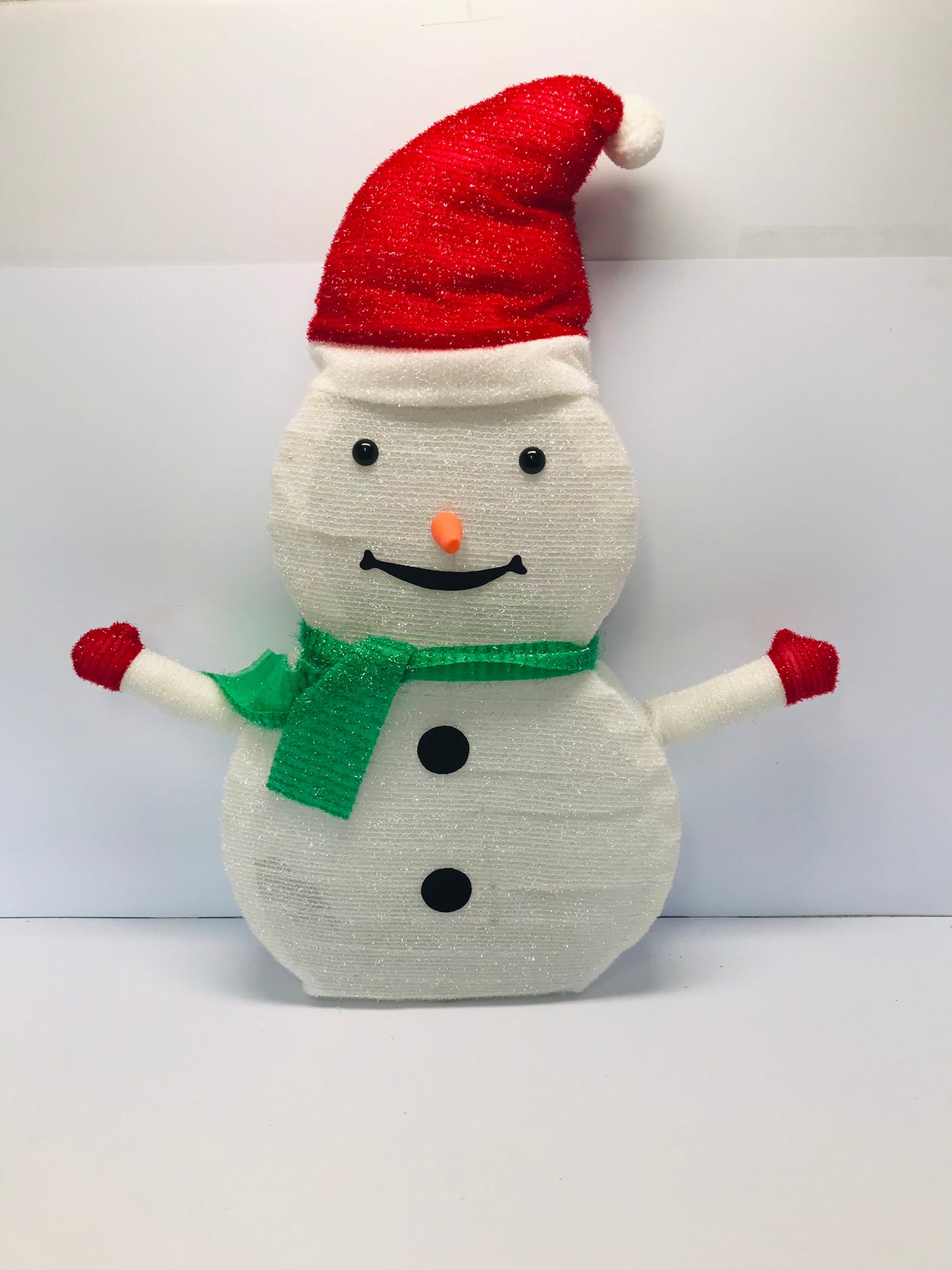 Christmas Outdoor Light Up 30 Inch Frosty Snowman Like New