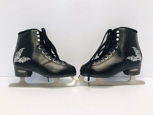 Figure Skates Ladies Size 8 BladeRunner Soft Skates Black  Like New