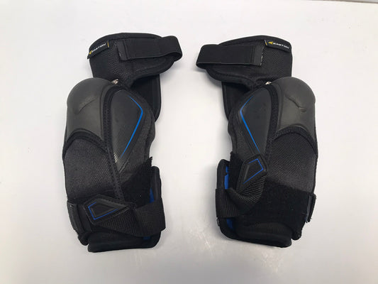 Hockey Elbow Pads Child Size Junior Large Easton Black Blue Like New