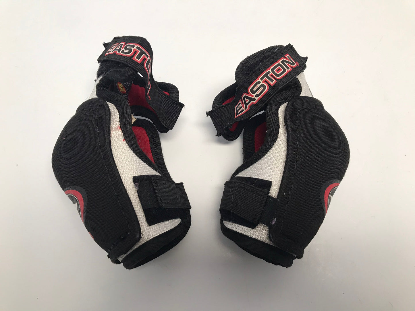 Hockey Elbow Pads Child Size Youth Large Age 5-6 Easton Black White