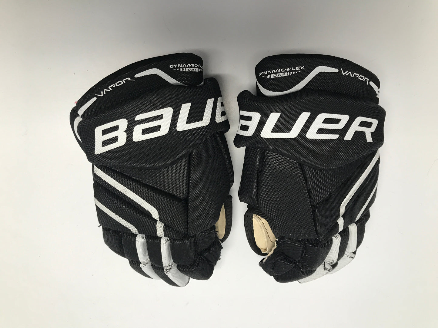 Hockey Gloves Child Size 12in Bauer Vapor Excellent Black Red