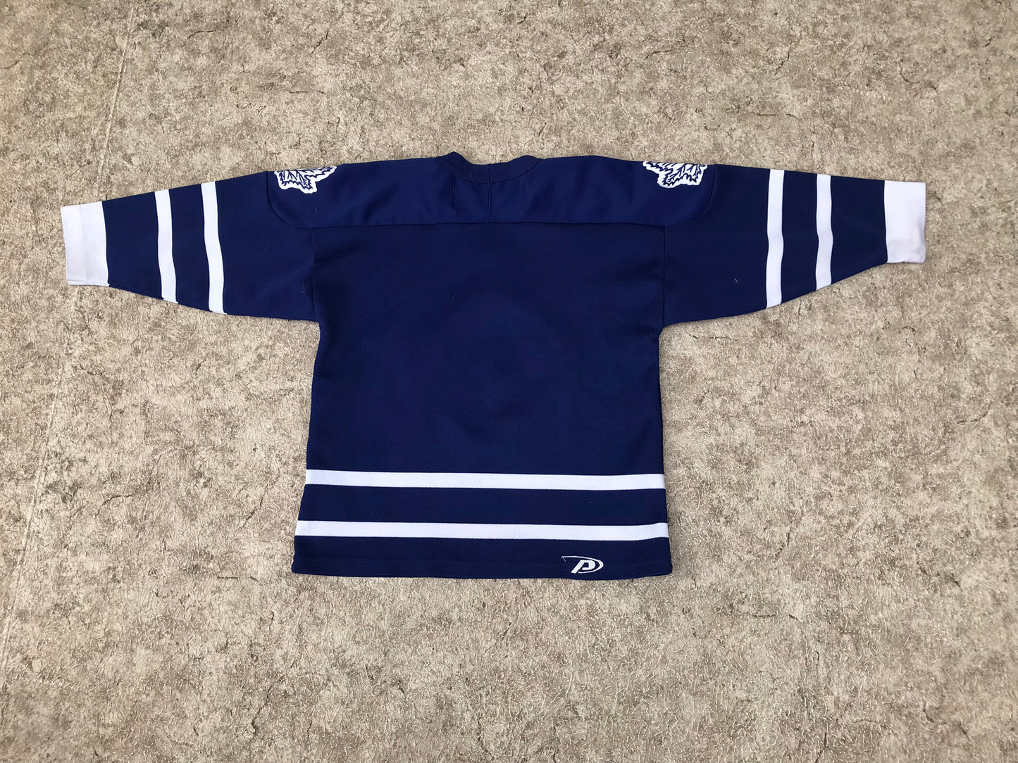 Hockey Jersey Child Size 7 Toronto Maple Leafs Blue White