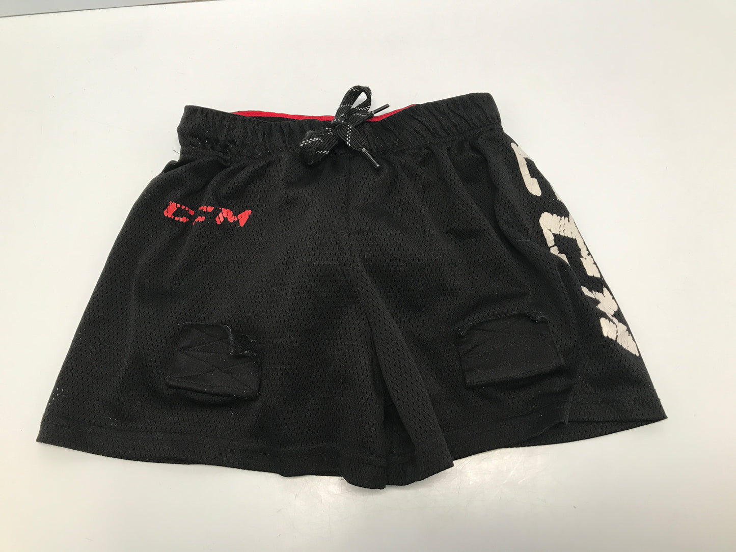 Hockey Jock Child Size Junior Small CCM Black Red Excellent