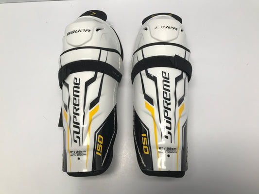 Hockey Shin Pads Child Size 11in Bauer Supreme Calf Wrap Excellent