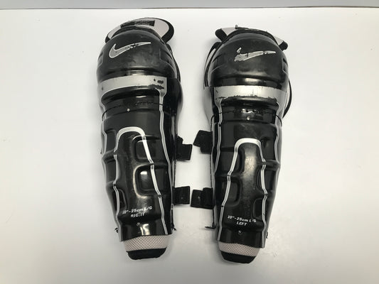 Hockey Shin Pads Child Size Junior 10in Nike Black White