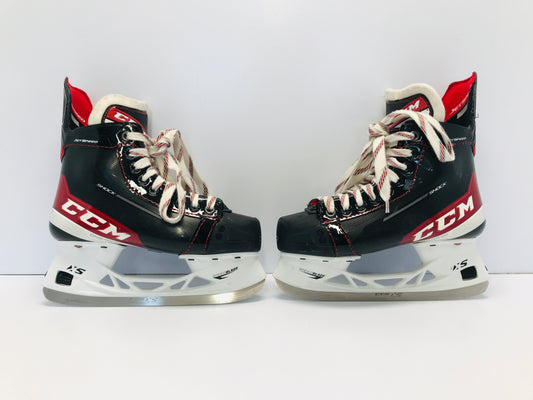 Hockey Skates Intermediate Junior Size 5 Shoe Size 4 Skates CCM Jetspeed Shock Once Piece Boot Like New