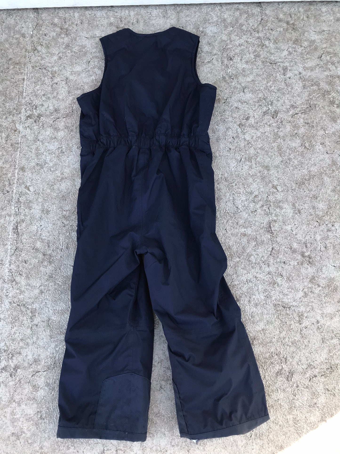 Snow Pants Child Size 5-6 The North Face Dry Vent With Bib Toddler Adjustable Marine Blue and Lime Minor Wear