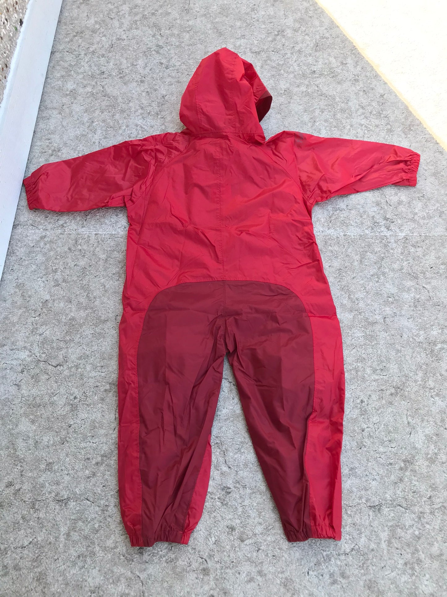 Rain Suit Child Size 5 Muddy Buddy Tuffo Pants Coat Red New