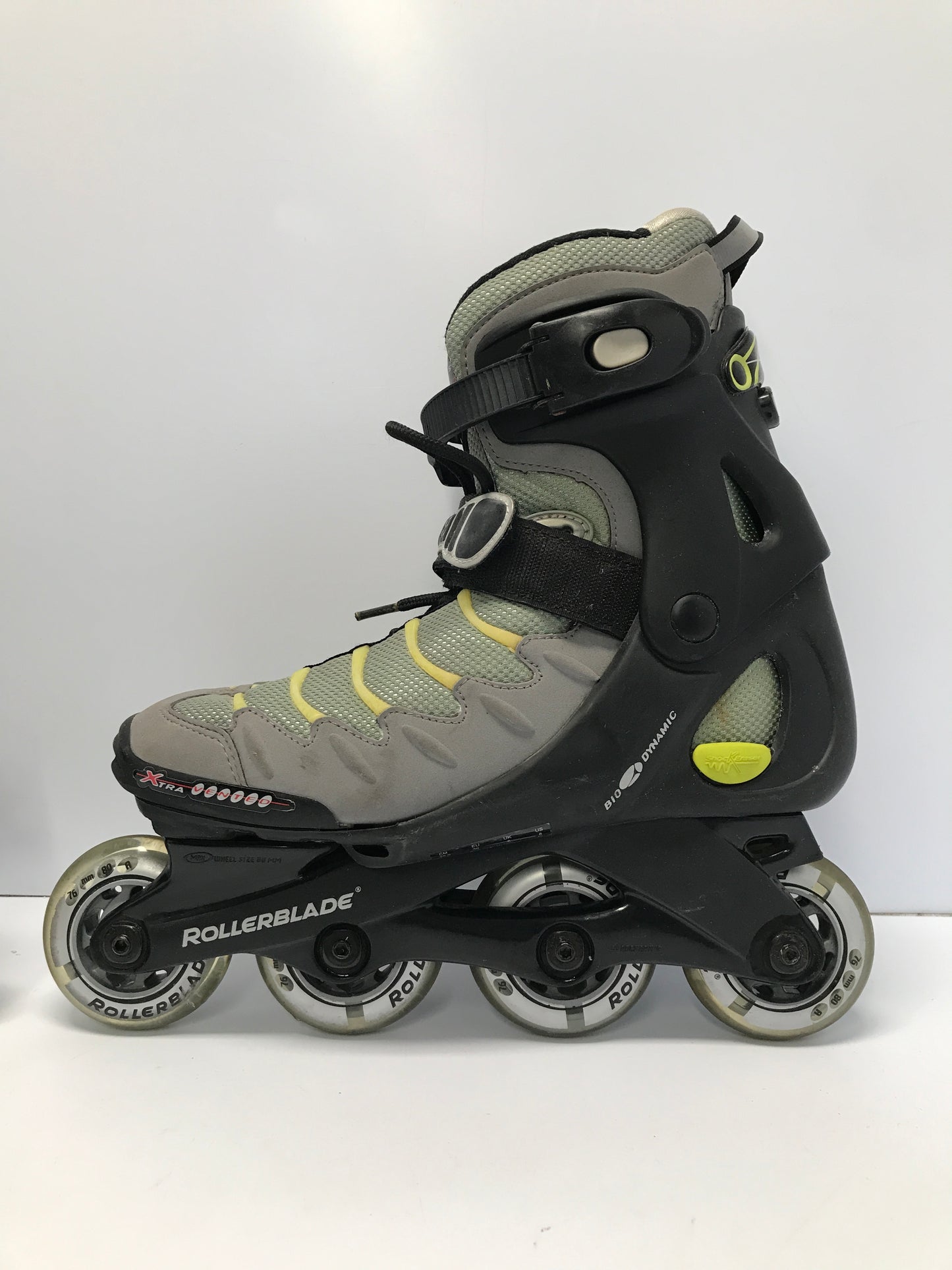 Inline Skates Women's Size 8 Roller Blade Brand Rubber Wheels