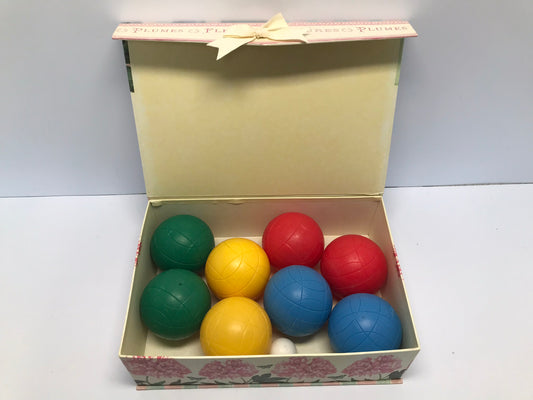 Outdoor Toys Camping Cabin Lake Bocce Ball Family Game Complete