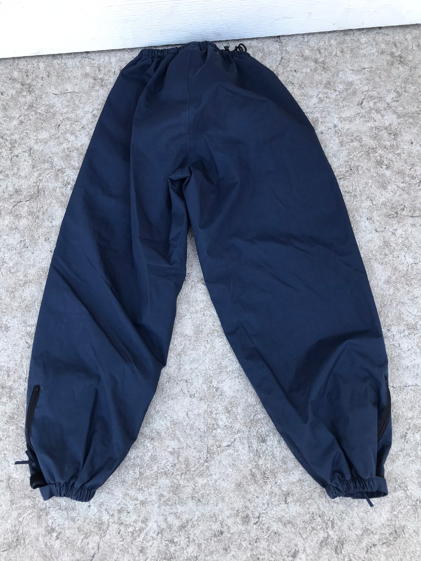 Rain Pants Child Size 12 Wetskins Black Excellent