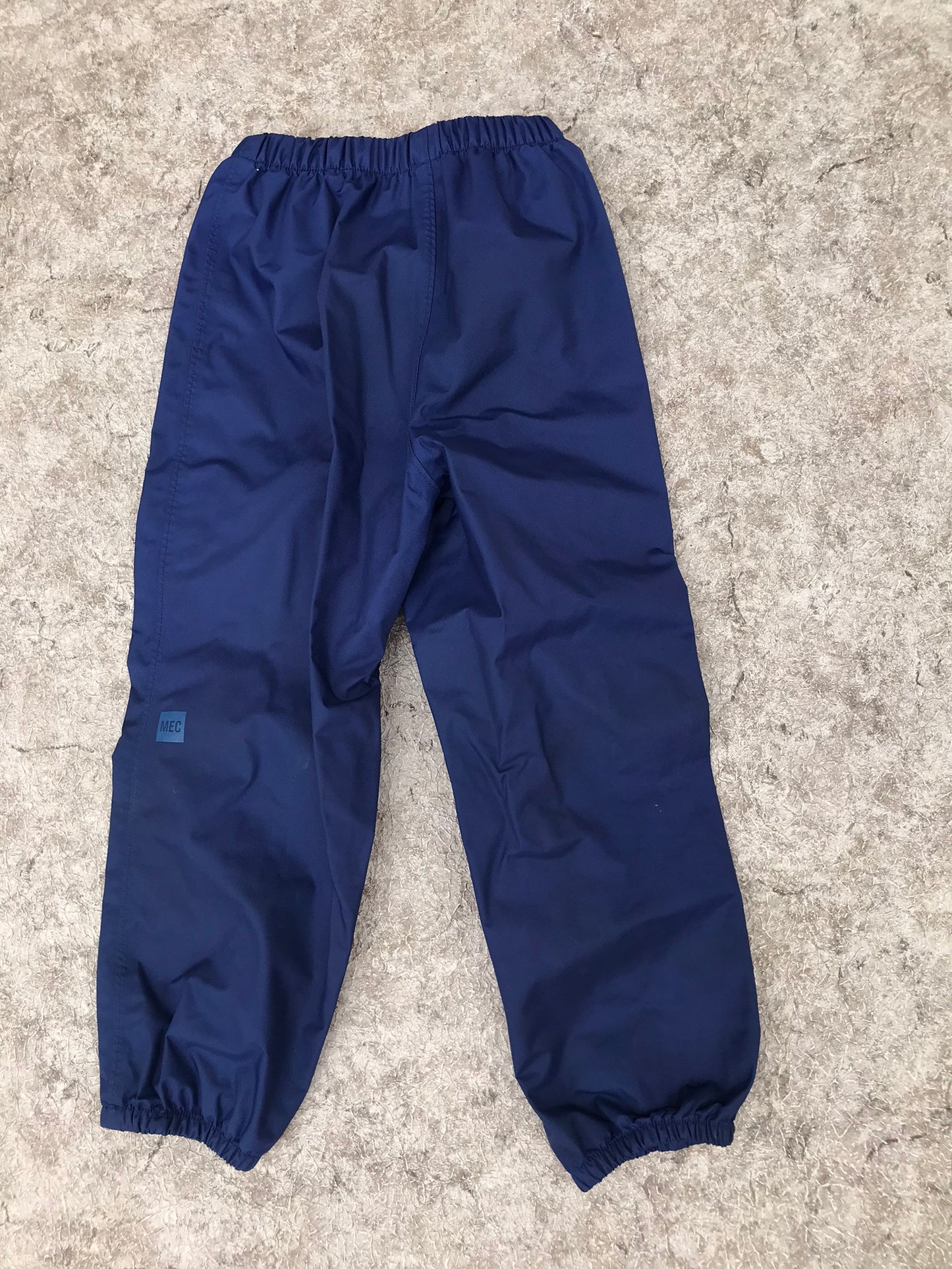 Rain Pants Child Size 5 Denim Blue Excellent