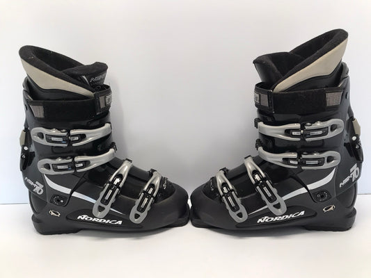 Ski Boots Mondo Size 27.0 Men's Size 9 Ladies Size 10 310mm Nordica Black Grey