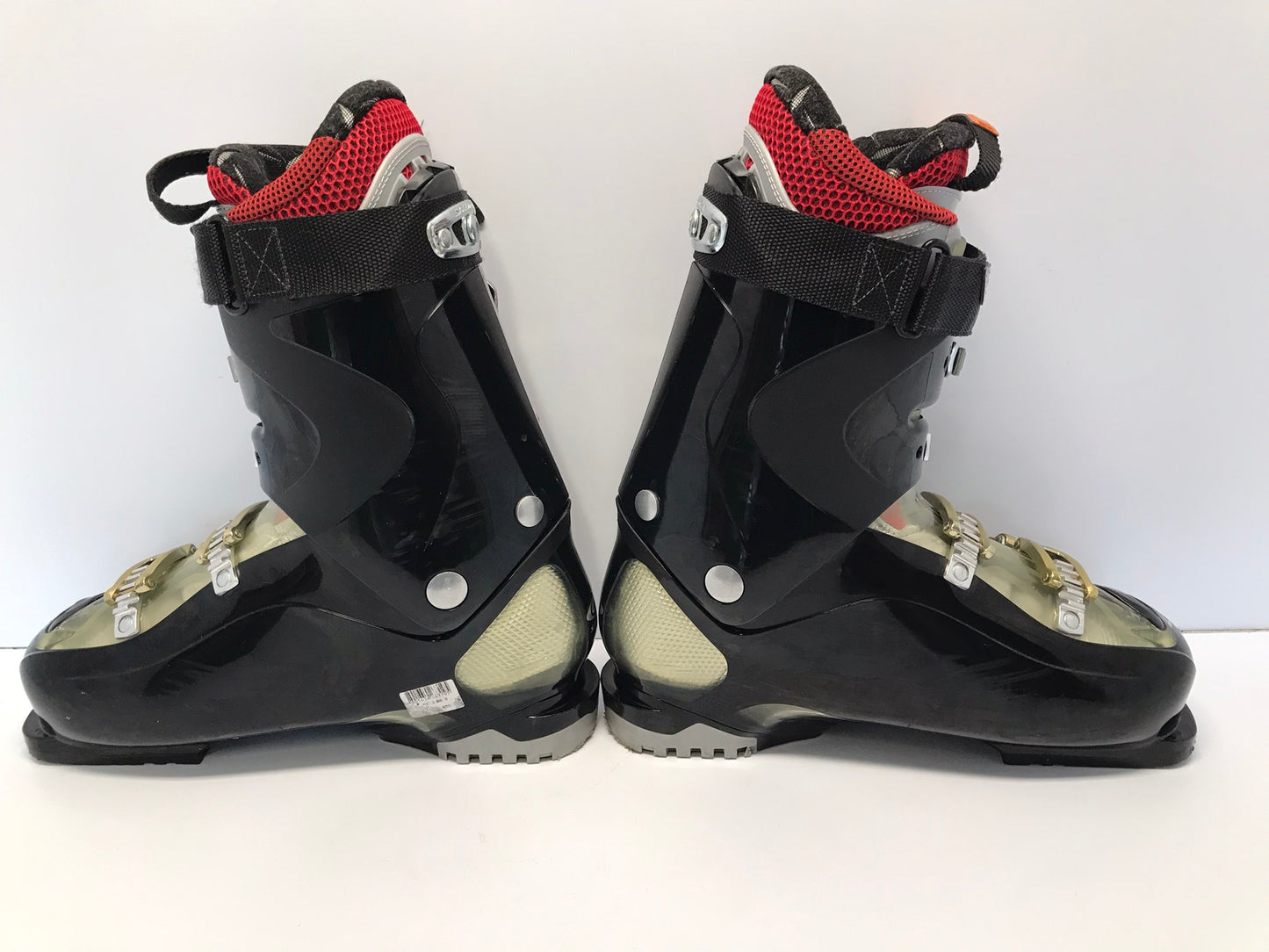 Ski Boots Mondo Size 27.5 Men's Size 9.5 Ladies Size 10.5 318mm Salmon Mission 8 Black Gold Outstanding Quality