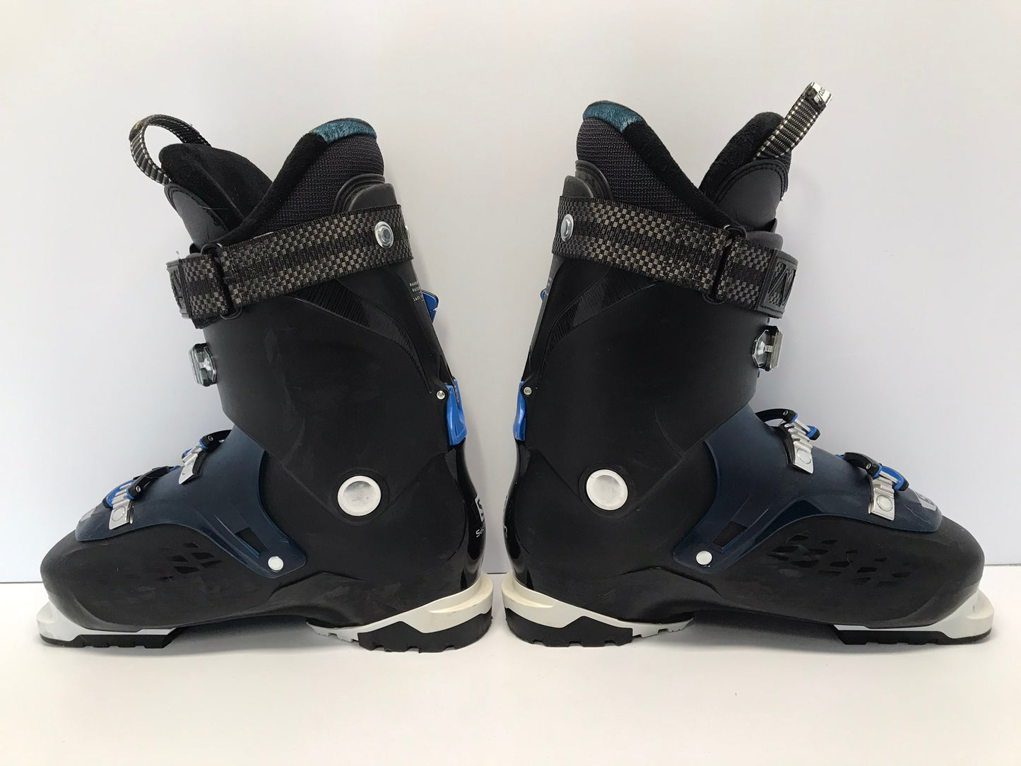 Ski Boots Mondo Size 27.5 Men's Size 9.5 Ladies Size 10.5 318mm Salomon Access .70 Black Blue New Demo Model