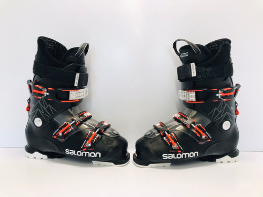 Ski Boots Mondo Size 28.5 Men's Size 10.5  328 mm Salomon Hike Ride Switch Black White Orange Like New