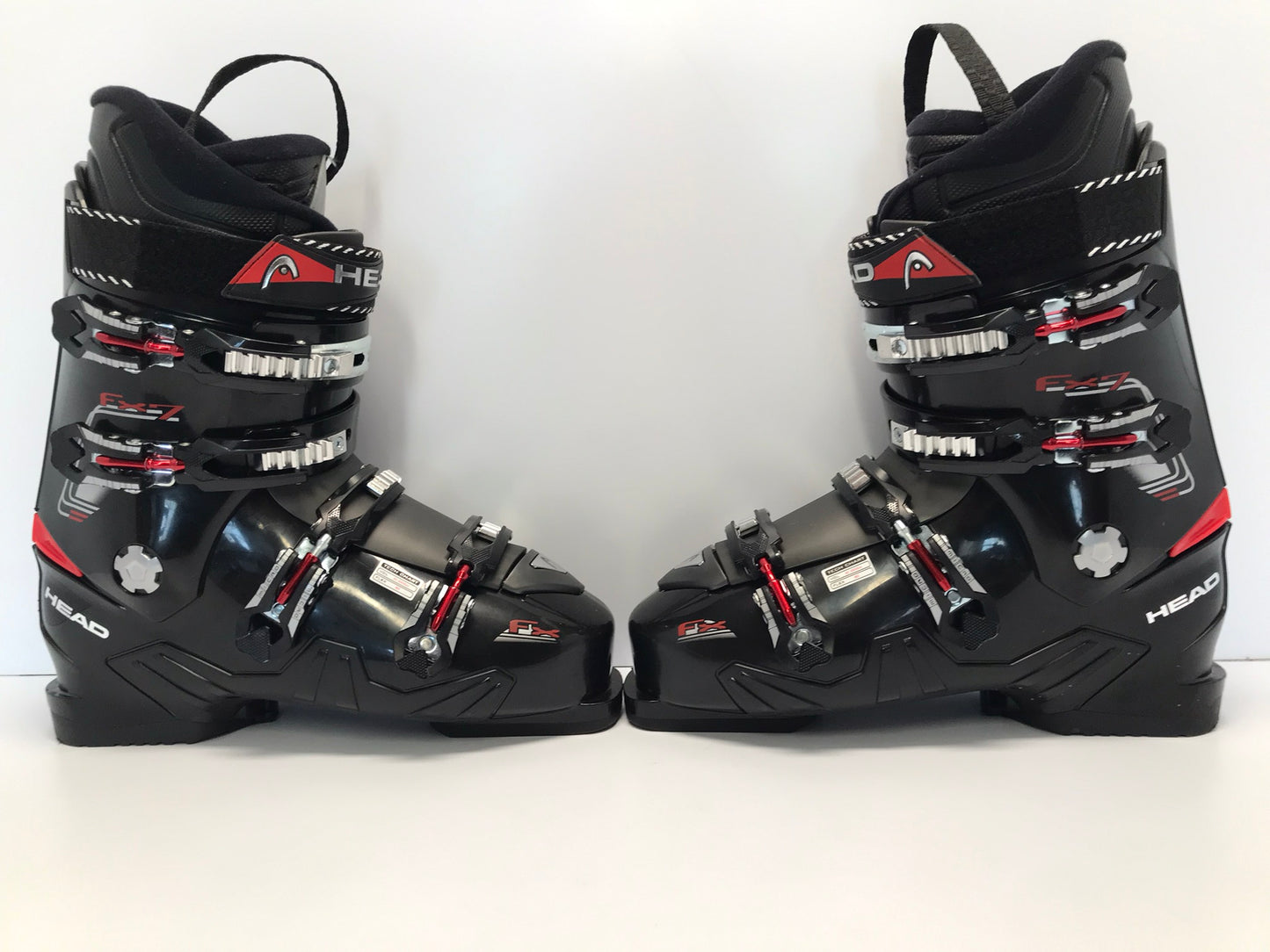 Ski Boots Mondo Size 29 Men's Size 11.5 341mm Head FX7 Black Red NEW