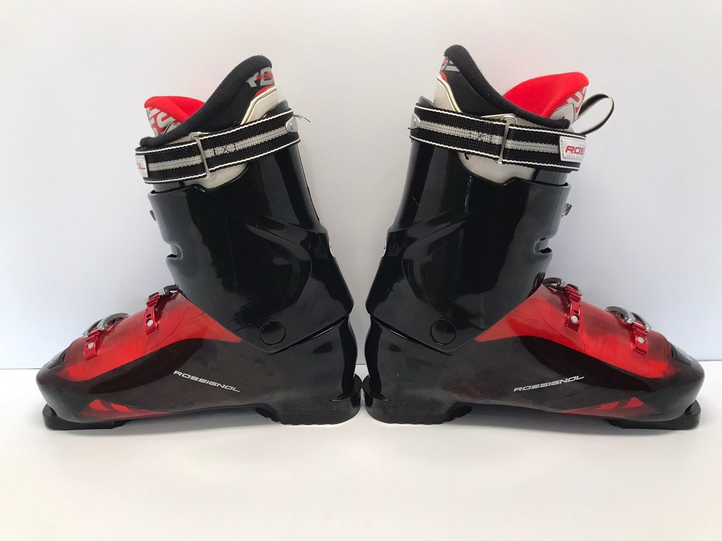 Ski Boots Mondo Size 30-31.5 Men's Size 13 360mm Rossignol Sensor 80 Black Red New Demo Model