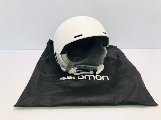 Ski Helmet Ladies Size Small Salomon Spell White 56-59cm Outstanding Quality New