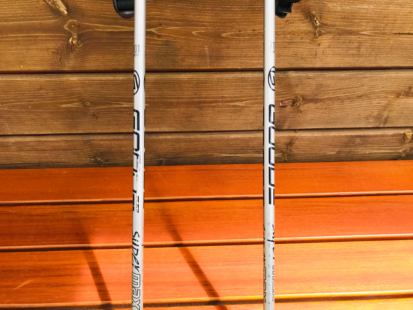 Ski Poles Adult Size 48in 120cm Goode USA Grey Black