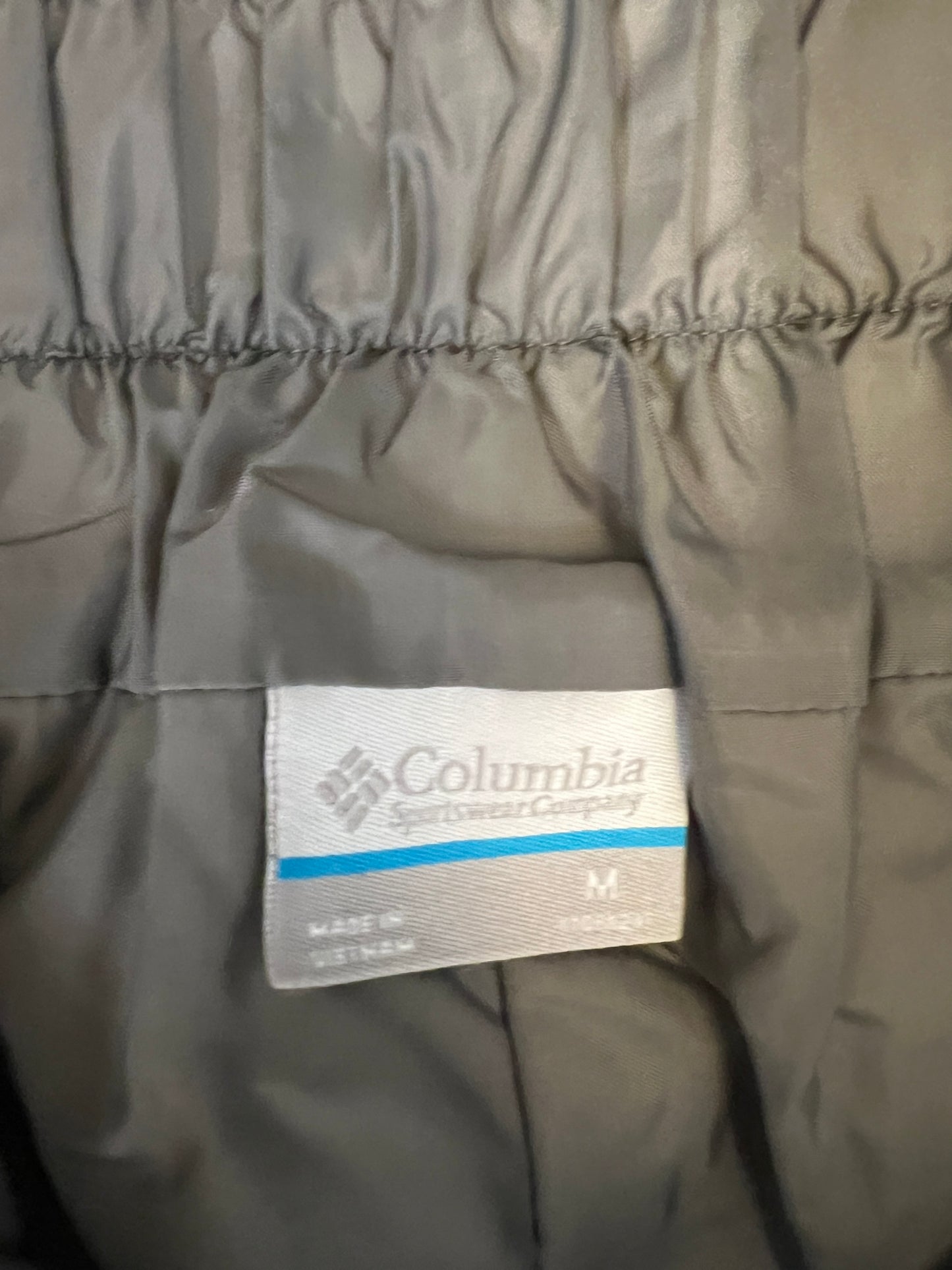 Snow Pants Child Size 10-12 Columbia Grey With Bib Like New