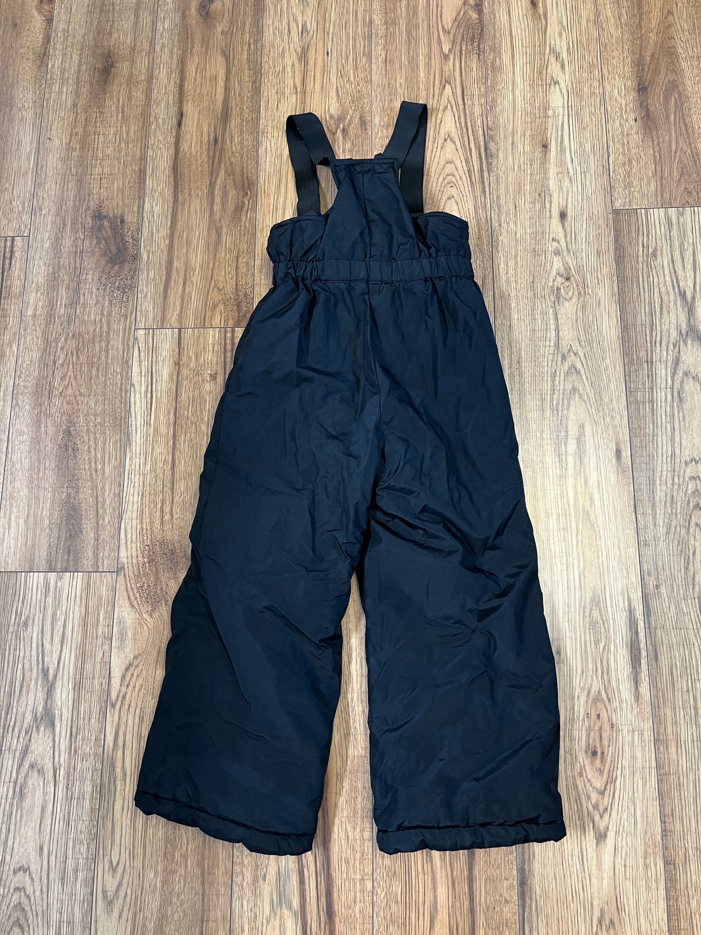 Snow Pants Child Size 5 Black With Bib Sportek Excellent