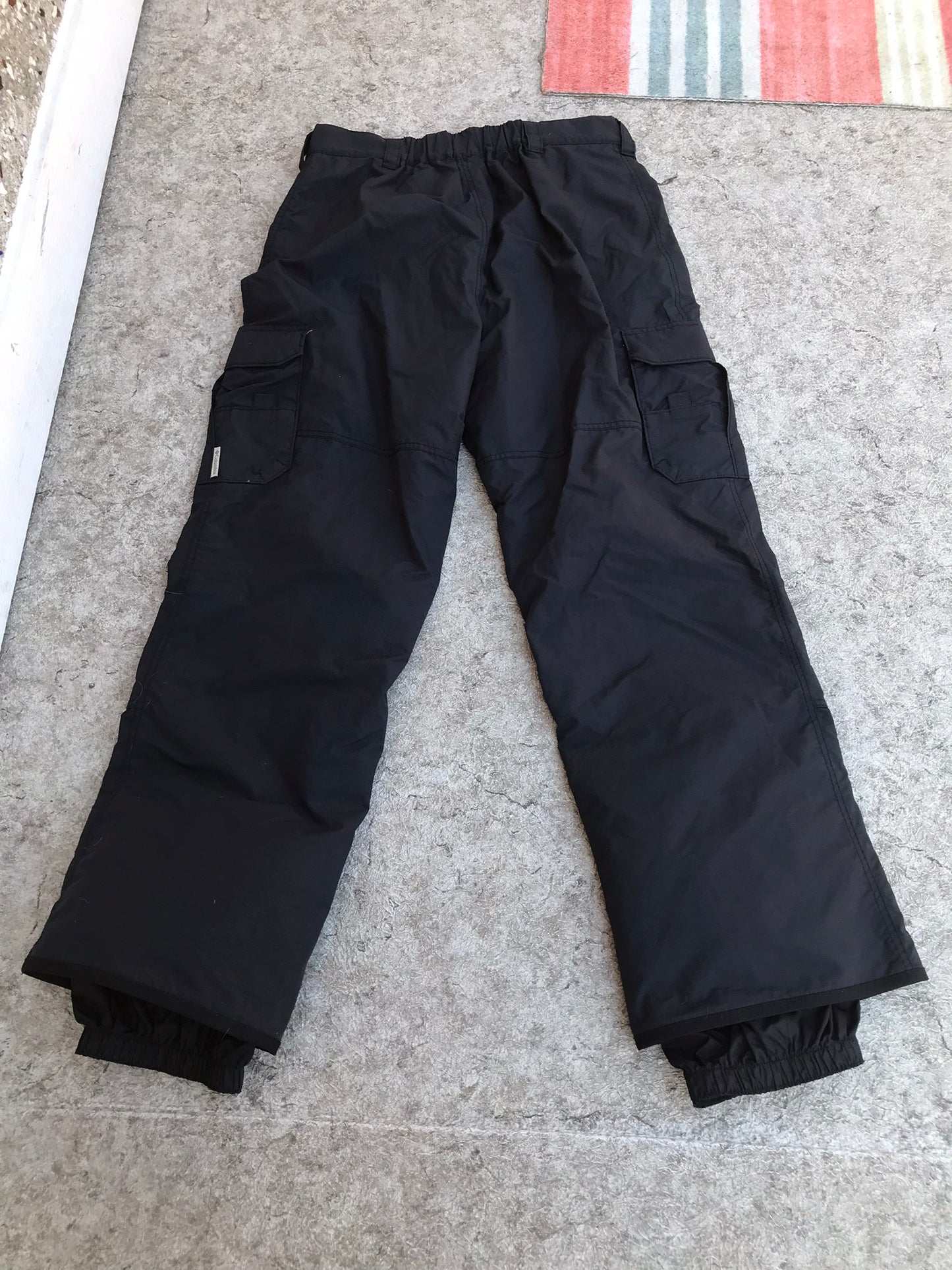 Snow Pants Men's Size Medium Columbia Black Excellent