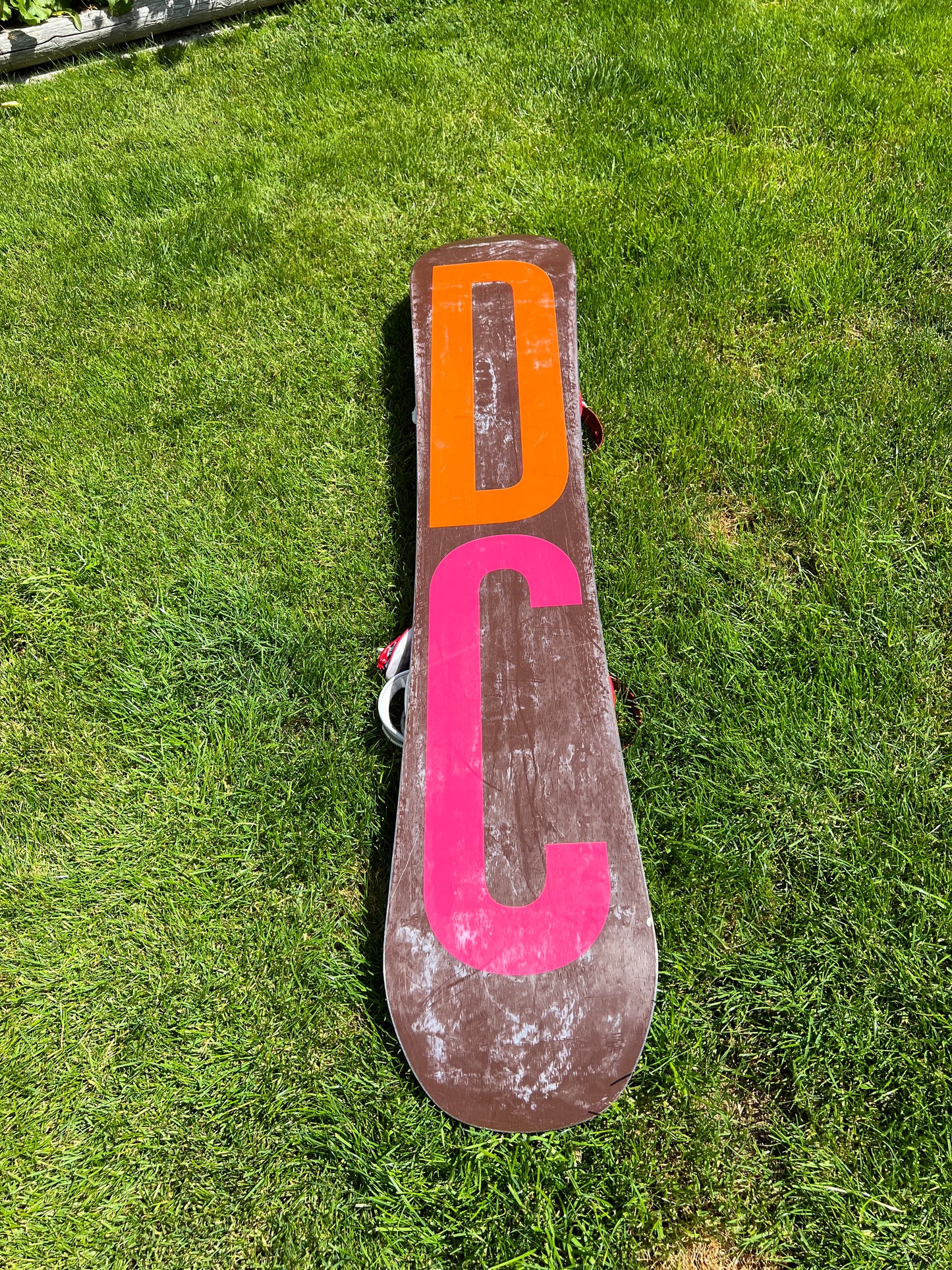 Ski Snowboard 153cm With Bindings DC Excellent