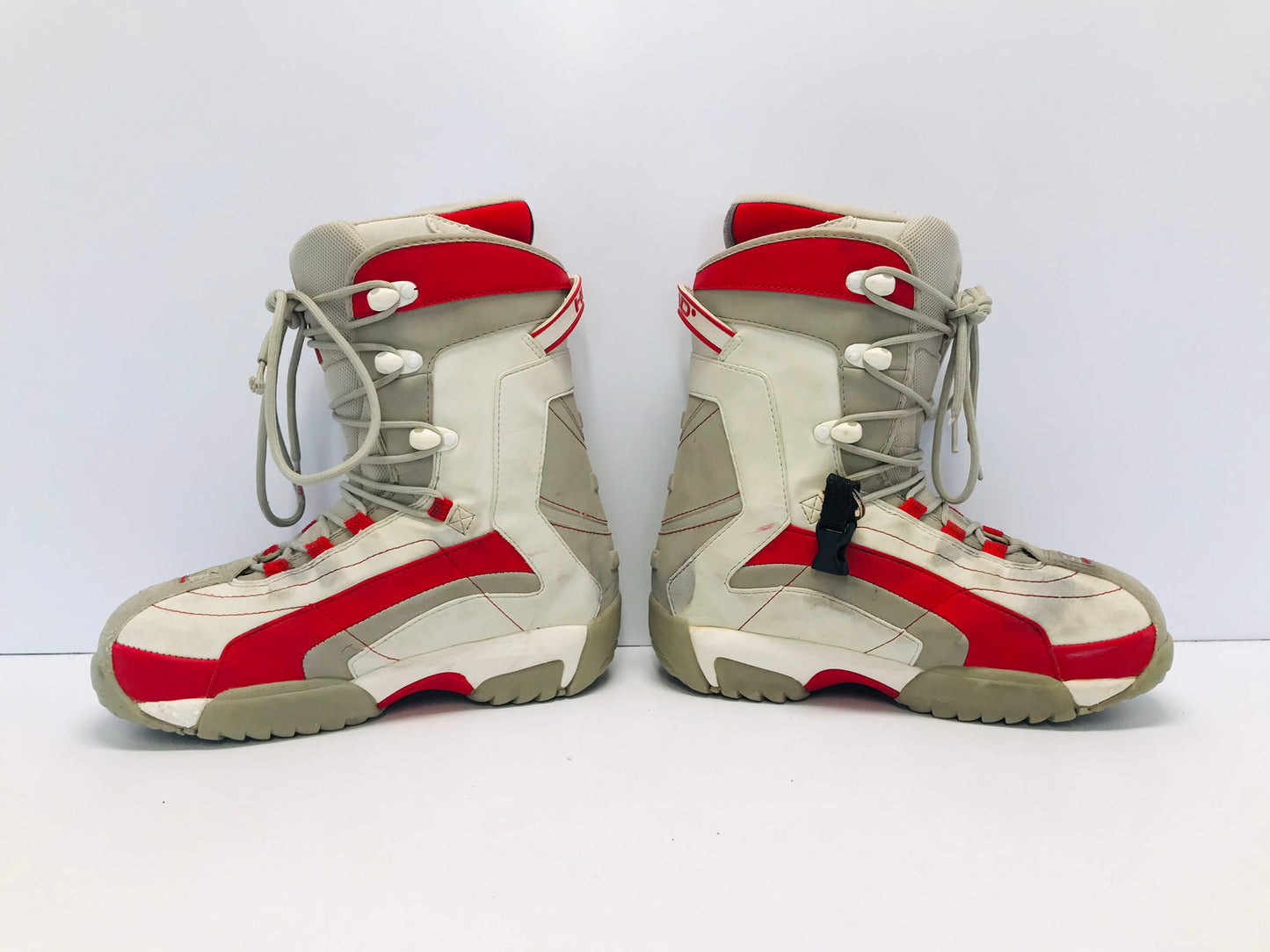 Snowboarding Boots Men's Size 8.5 Head White Grey Red Minor Marks