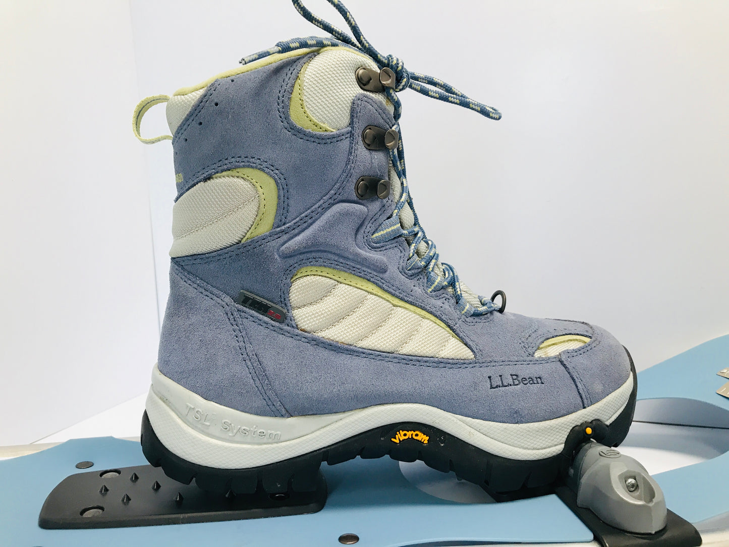 Snowshoes LL Bean Trailblazer Set Up With LL Bean Winter Tek Boots Women's Size 8 Waterproof Like New