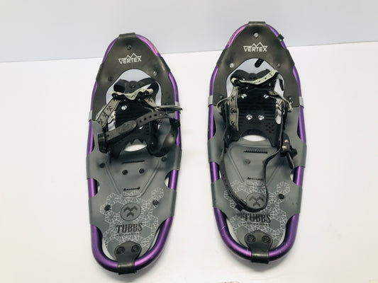 Snowshoes Size Junior Length 20in Age 8-12 Weight 50-120lbs Tubbs Vertex Purple Black Like New