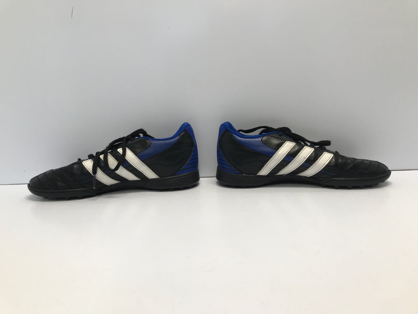 Soccer Shoes Cleats Child Size 4.5 Indoor Adidas Blue Black