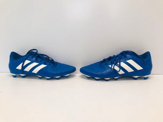 Soccer Shoes Cleats Men's Size 7 Adidas Nemeziz   Blue White Excellent