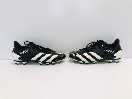 Soccer Shoes Cleats Men's Size 7 Adidas Preditor Black White New Demo Model