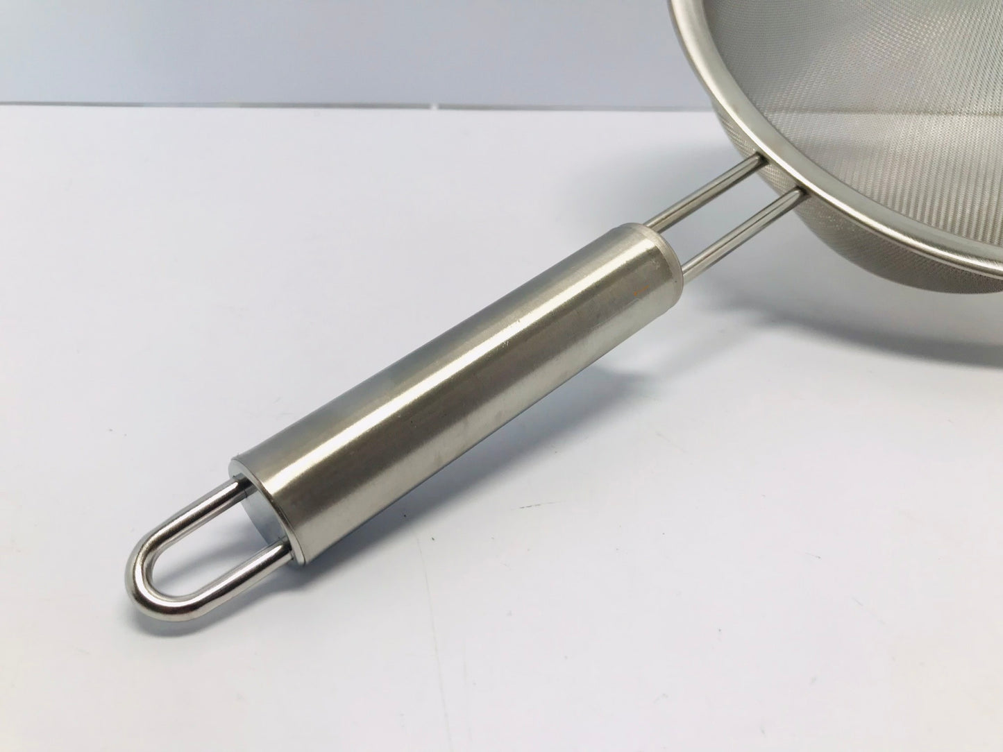 Stainless Strainer Large 8 Inch Excellent
