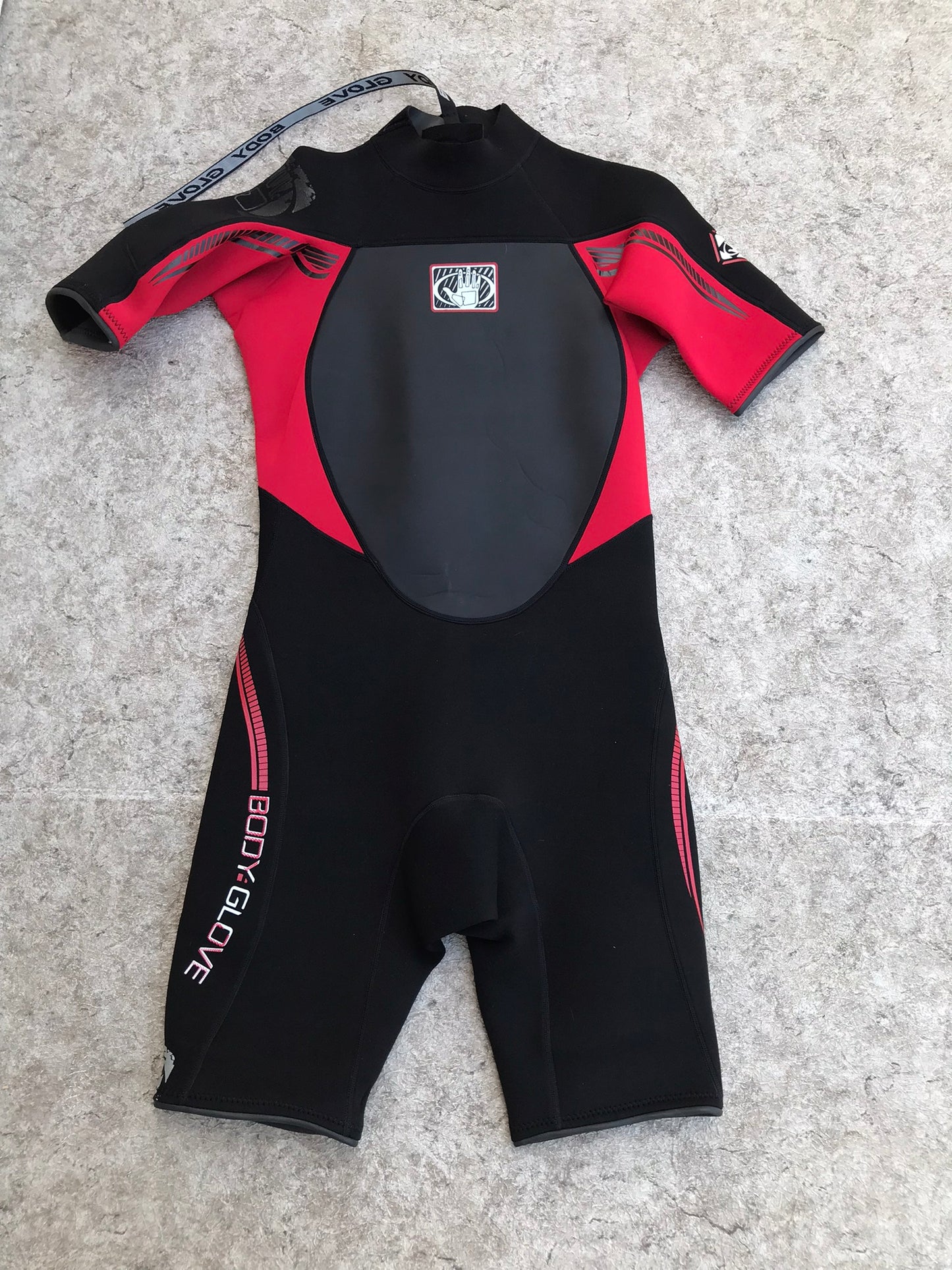 Wetsuit Men's Size Large Body Glove Black Red 2-3 mm Neoprene New