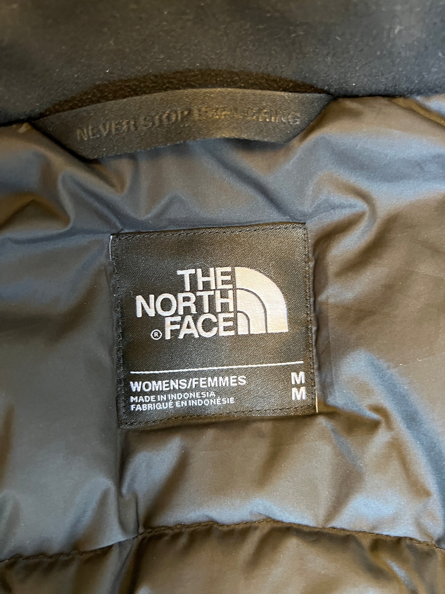 Winter Coat Women's Size Medium The North Face With Faux Fur Black New Never Been Worn Outstanding Qualty