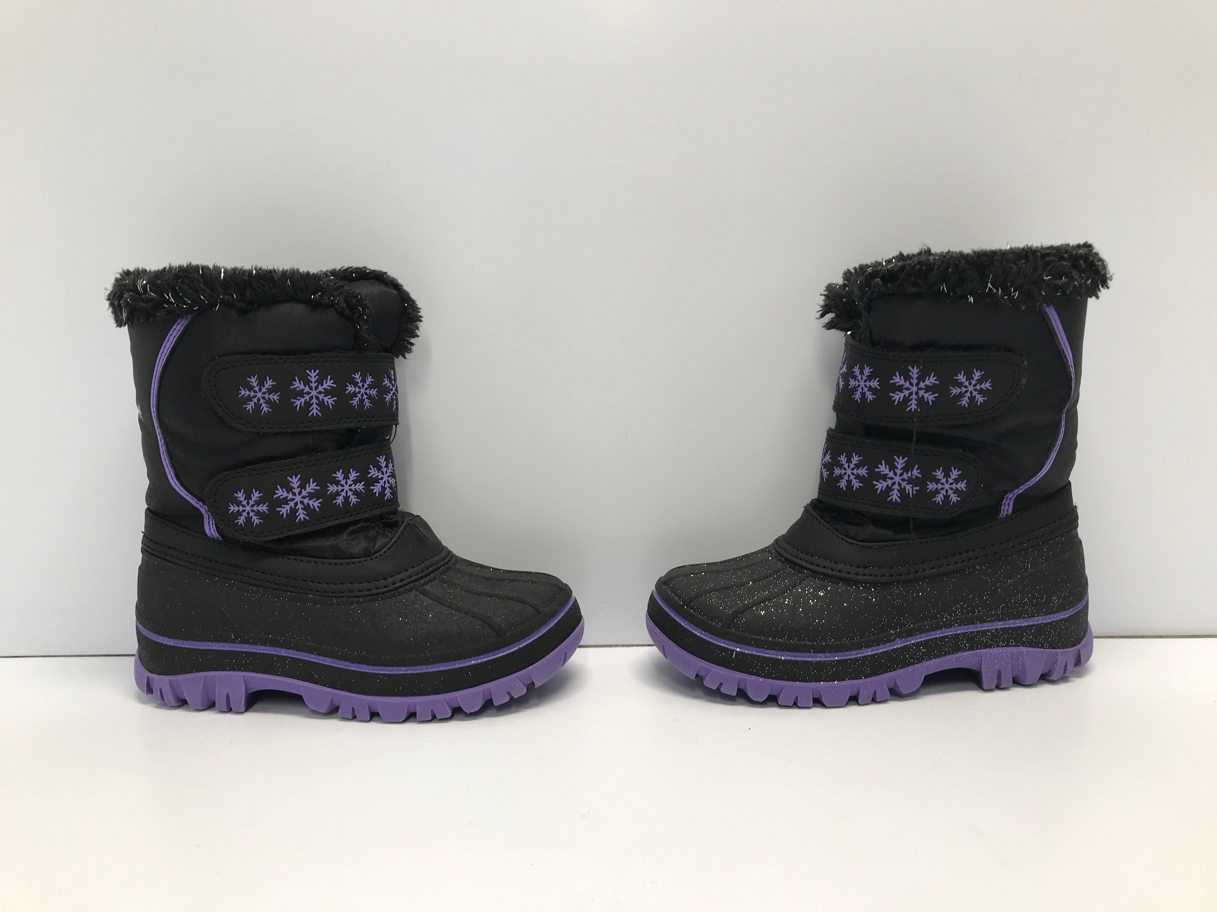 Purple sparkle boots toddler best sale