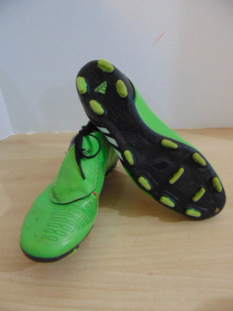 Soccer Shoes Cleats Men s Size 9 USA Adidas F10 Green Black Some Marks KidsStuffCanada