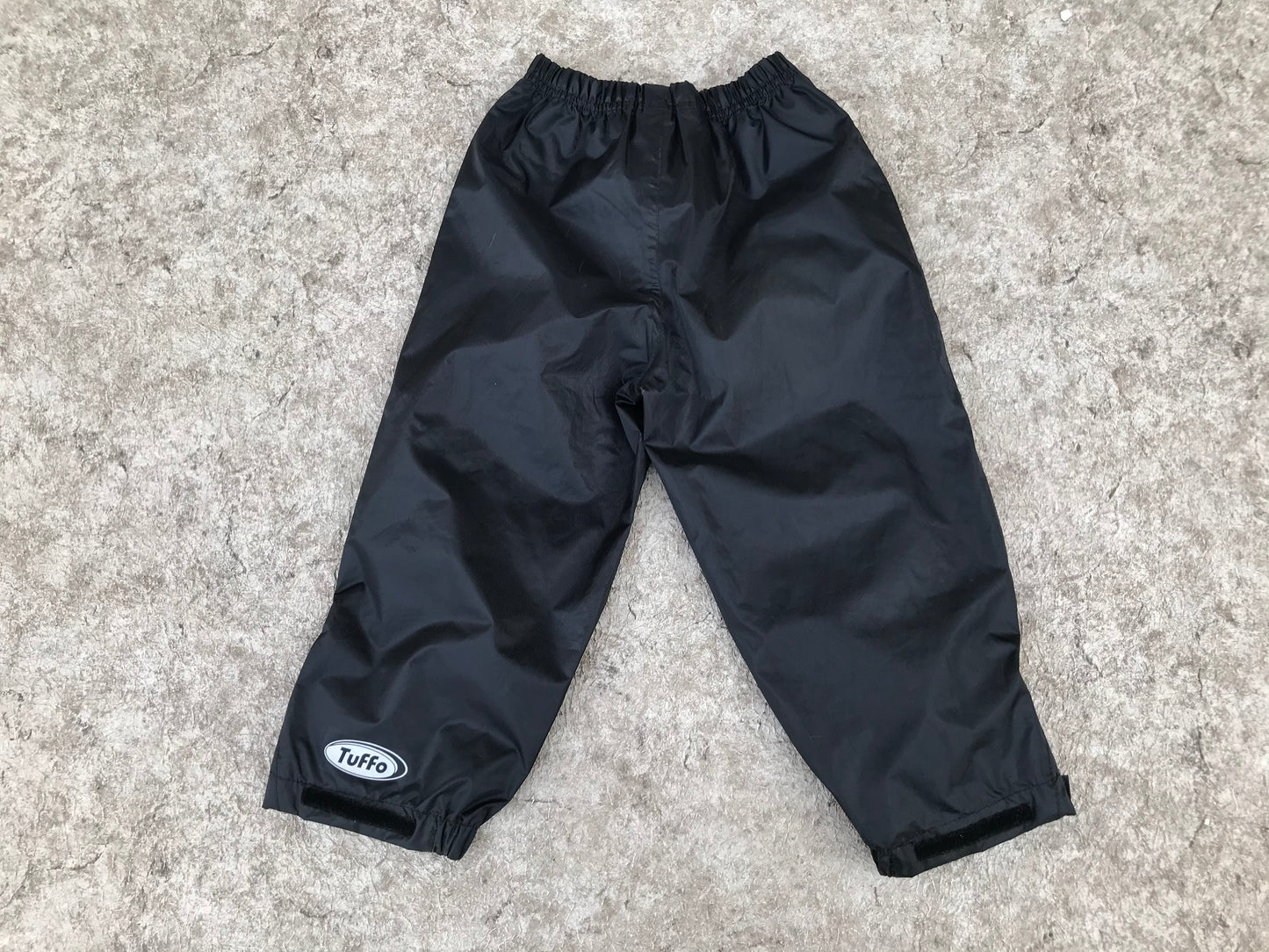 Rain Pants Child Size 4 Tuffo Black New Demo Model