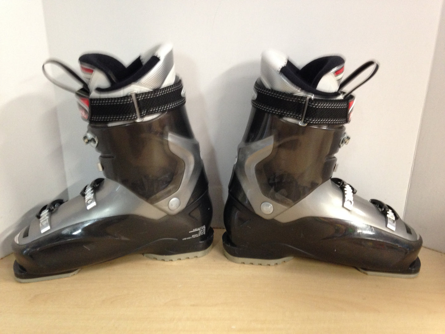 Ski Boots Mondo Size 27.5 Men's Size 9.5 Ladies Size 10.5 318 mm Rossignol Alias Black Red Grey Excellent