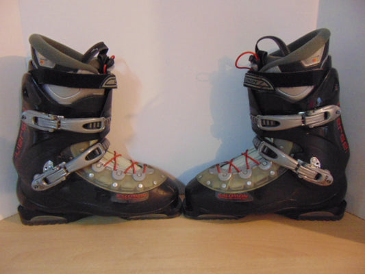 Ski Boots Mondo Size 29.5 Men's Size 12 338 mm Salomon Black Red