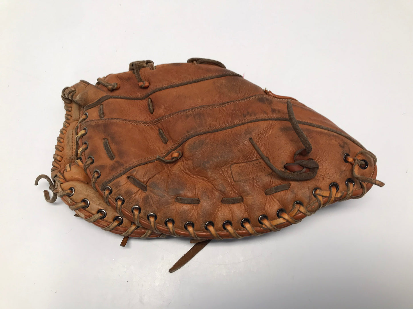 Baseball Glove Adult Size 13.5 inch Wilson Big Scoop Leather Fits on Left Hand RARE