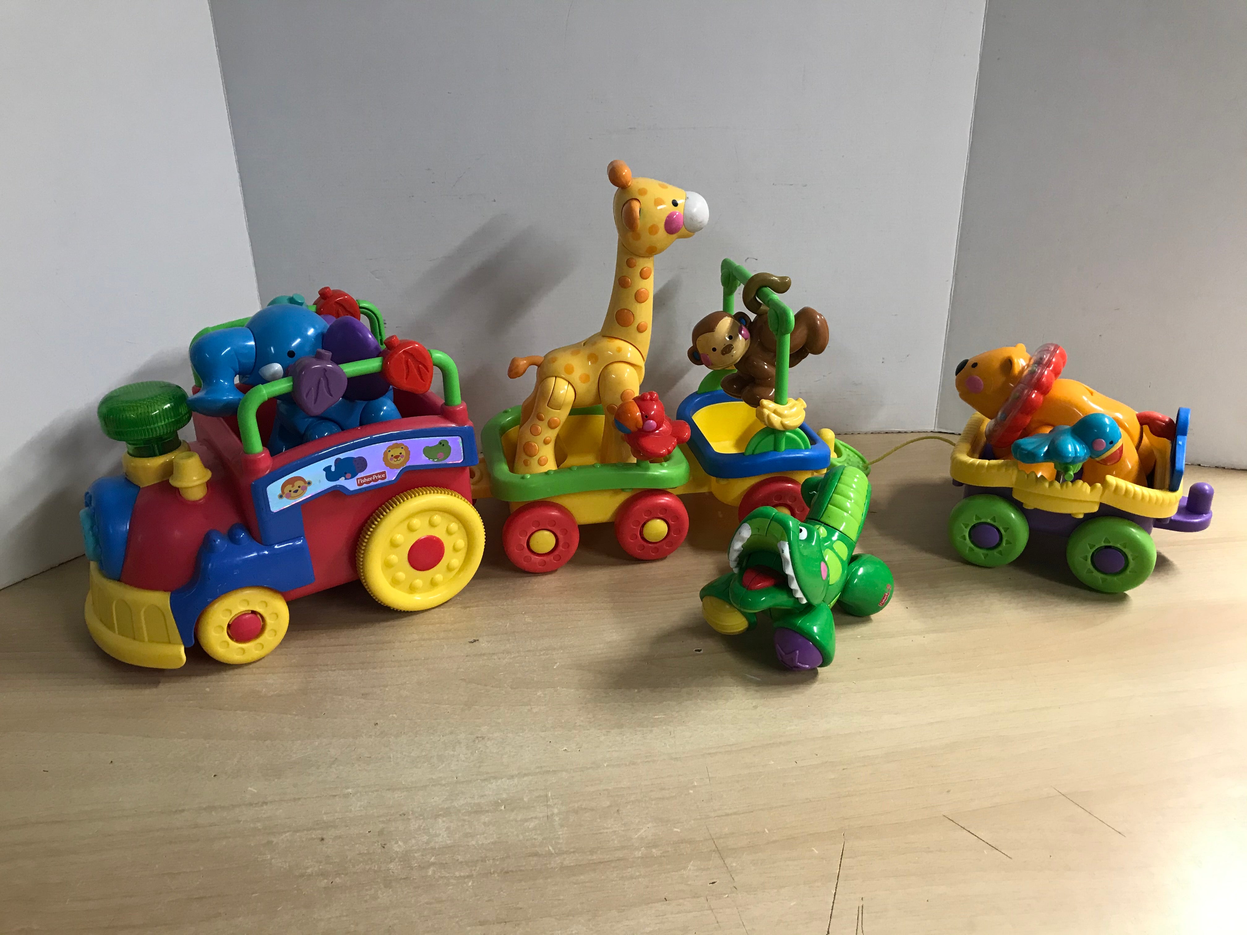 Fisher price amazing animals train on sale