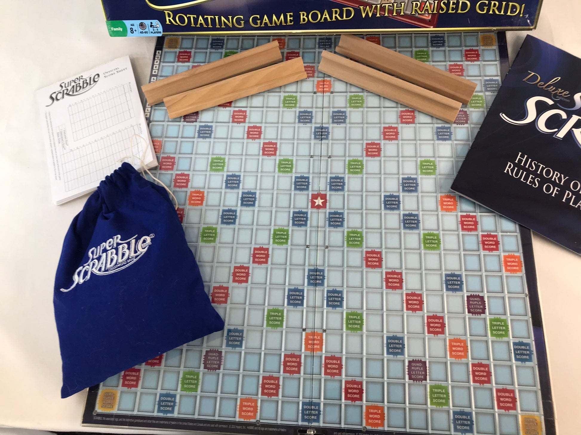 Scrabble Deluxe — Kidstuff