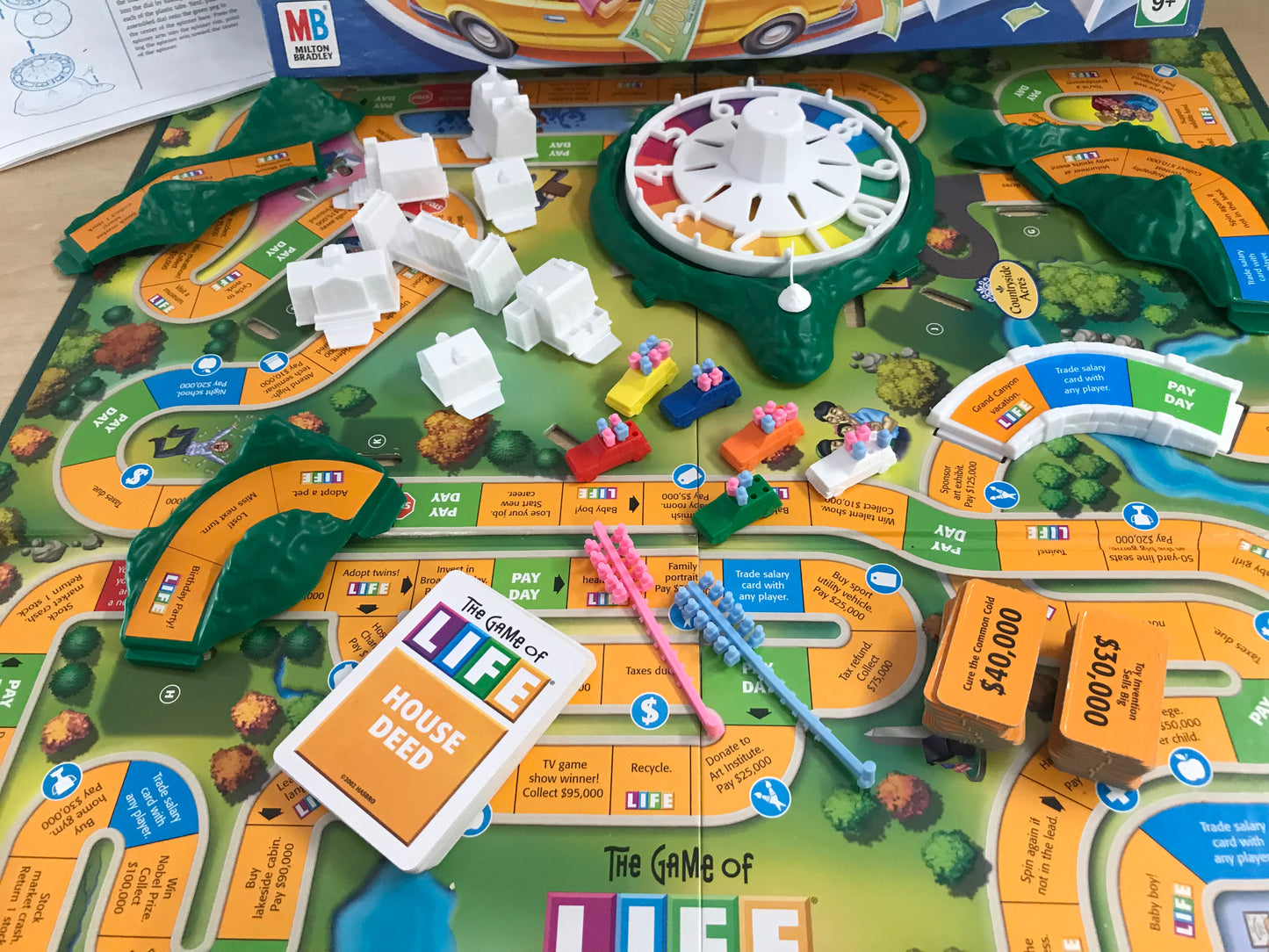 Game The Game Of Life Age 9+ Excellent Complete